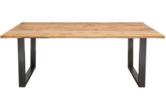 Moebel Living Masivní dubový jídelní stůl Axel 180x90 cm