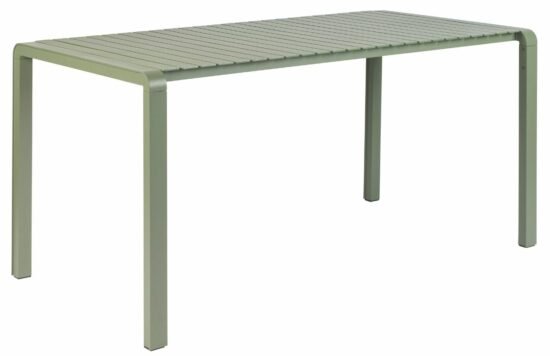 Zelený kovový zahradní jídelní stůl ZUIVER VONDEL 168