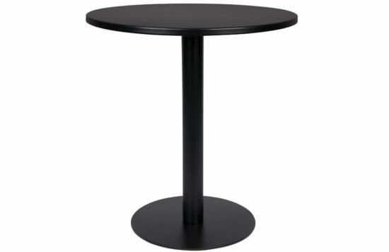 Černý bistro stůl ZUIVER METSU 76 cm