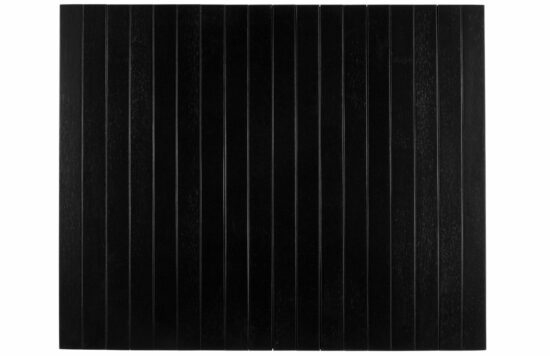 Hoorns Černá dubová odkládací podložka na područku pohovky Wonda 45 x 36 cm