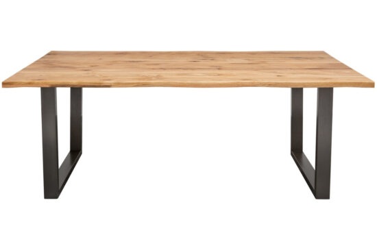 Moebel Living Masivní dubový jídelní stůl Axel 160x90 cm