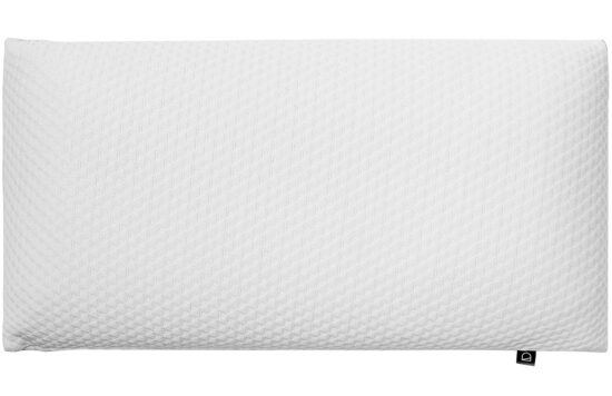 Bílý látkový polštář Kave Home Sasa 33 x 70 cm