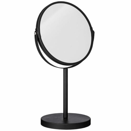 Černé kovové kosmetické zrcadlo Bloomingville Milde
