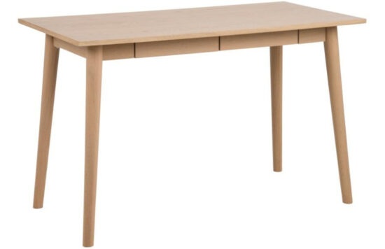Scandi Přírodní dubový pracovní stůl Maryt 120x60 cm