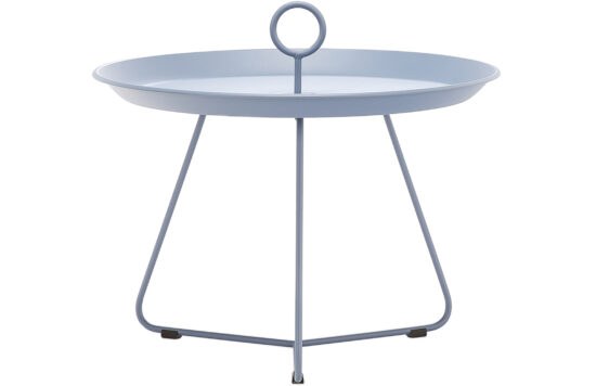 Světle modrý kovový konferenční stolek HOUE Eyelet 57