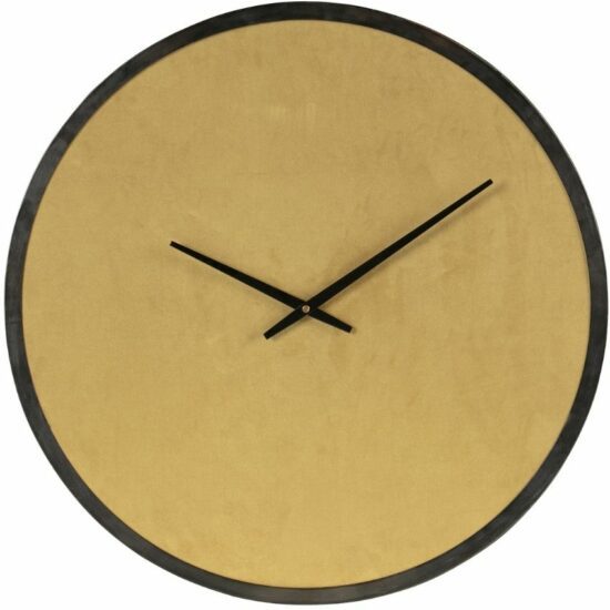 Hoorns Zlaté sametové nástěnné hodiny Jessie 62 cm