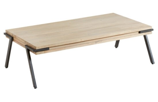Akátový konferenční stolek Kave Home Thinh 125 x 70 cm
