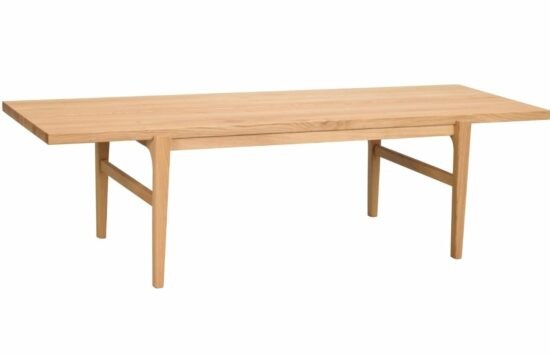 Dubový konferenční stolek ROWICO NESS 160 x 60 cm