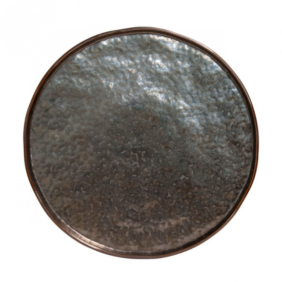 Černý kameninový talíř COSTA NOVA LAGOA 31 cm