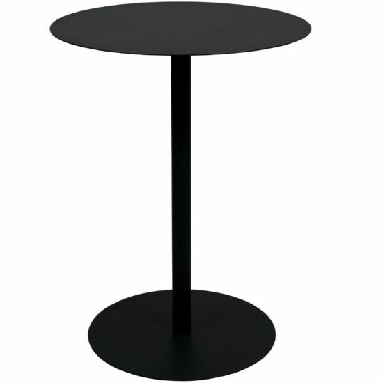 Černý kovový bistro stůl ZUIVER SNOW 57 cm