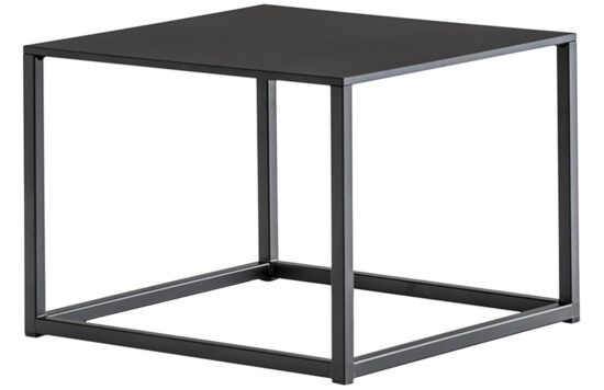 Pedrali Černý kovový konferenční stolek Code 50x50 cm