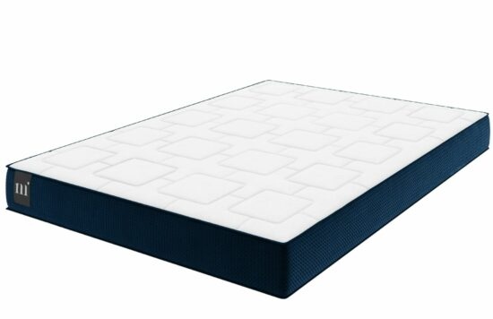 Bílá pružinová matrace MICADONI MUNDI 180 x 200 cm tl. 26 cm