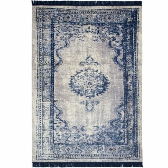 Modrý koberec ZUIVER MARVEL 170x240 cm ve vintage stylu