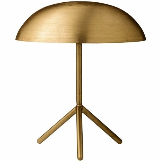 Zlatá kovová stolní lampa Bloomingville Evander
