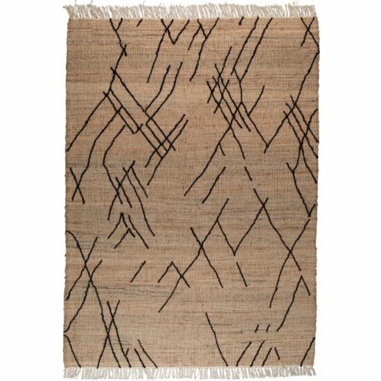 Béžový jutový koberec DUTCHBONE ISHANK 170 x 240 cm