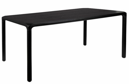 Černý jasanový jídelní stůl ZUIVER STORM 220x90 cm