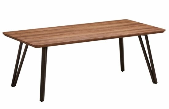 Ořechový konferenční stolek Marckeric Candi 120 x 60 cm