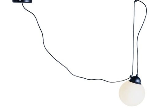 Nordic Design Opálově bílé skleněné závěsné světlo Dion Multi I.
