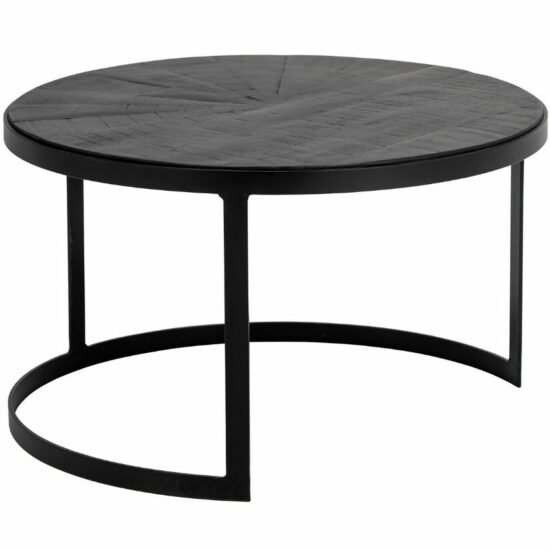 Černý mangový konferenční stolek Bloomingville Frei 60 cm