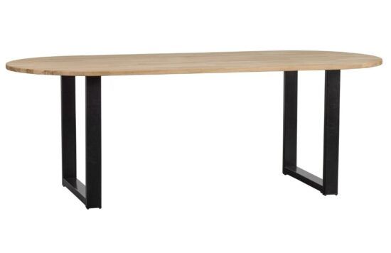 Hoorns Dubový oválný jídelní stůl Cletis 220 x 90 cm II.