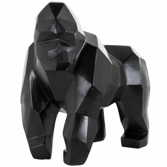 Černá dekorativní soška Richmond Koko 22 cm