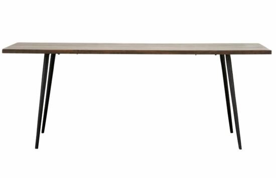 House Doctor Tmavě hnědý mangový jídelní stůl Club 200 x 80 cm