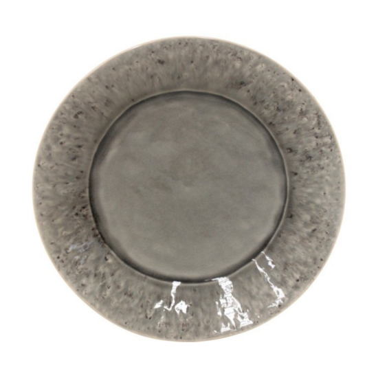 Šedý kameninový talíř COSTA NOVA MADEIRA 28 cm