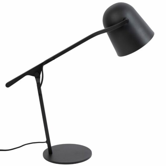 Černá kovová stolní lampa ZUIVER LAU