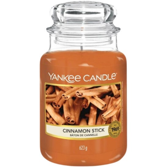 Velká vonná svíčka Yankee Candle Cinnamon Stick