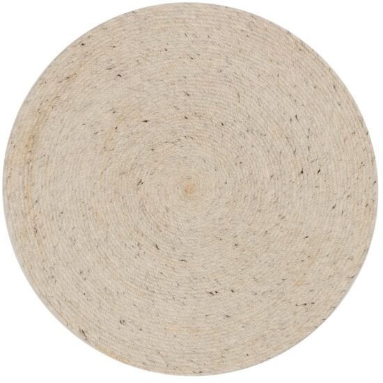 Béžovo šedý vlněný koberec Kave Home Takashi 150 cm