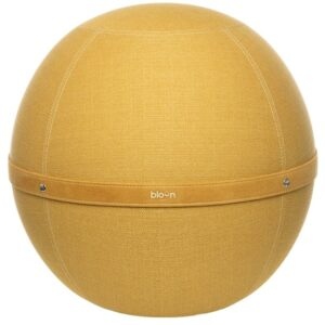 Bloon Paris Žlutý látkový sedací/gymnastický míč Bloon Original 55 cm