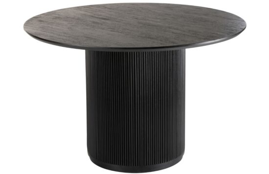 Černý mangový jídelní stůl J-line Vincenzo 120 cm