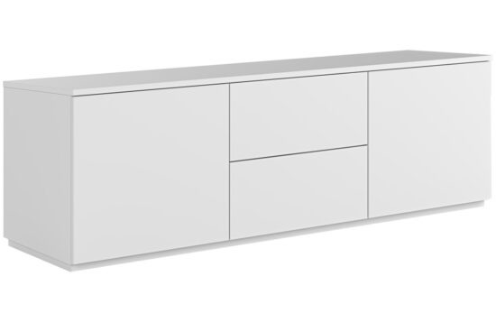 Bílá lakovaná komoda TEMAHOME Join II. 180 x 50 cm