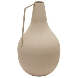 Béžová kovová váza Kave Home Regencos 62 cm