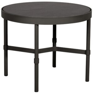 Černý keramický zahradní odkládací stolek Mindo 100 58