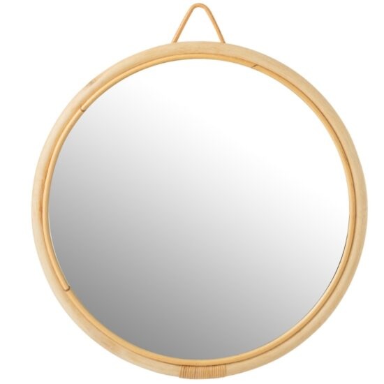 Kulaté závěsné zrcadlo J-line Wadeno 70 cm