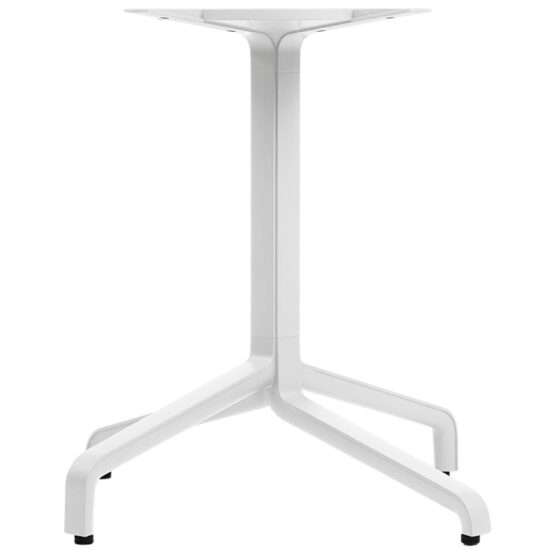 Nardi Bílá hliníková stolová podnož Frasca Maxi 72 cm
